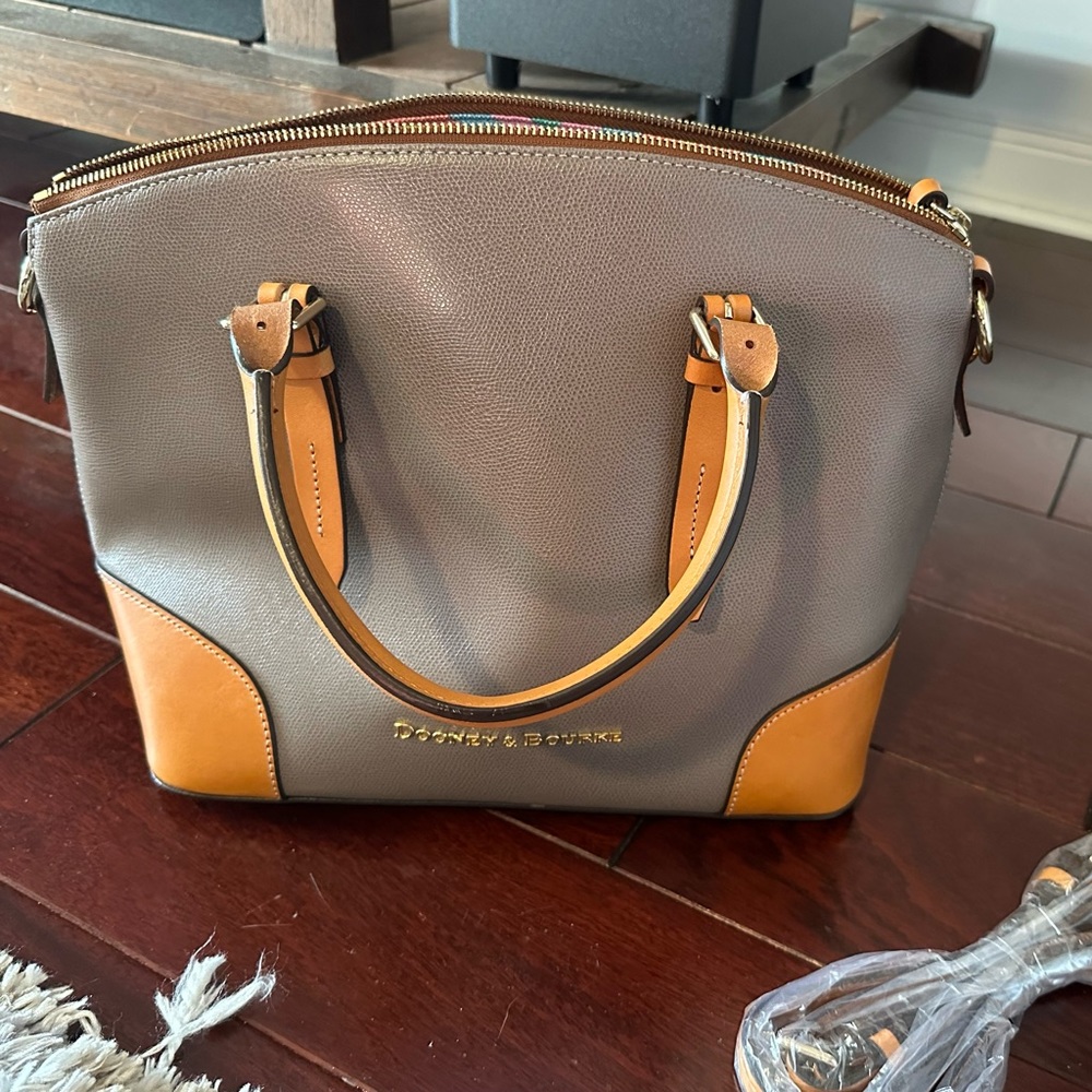 Dooney and Burke domed satchel